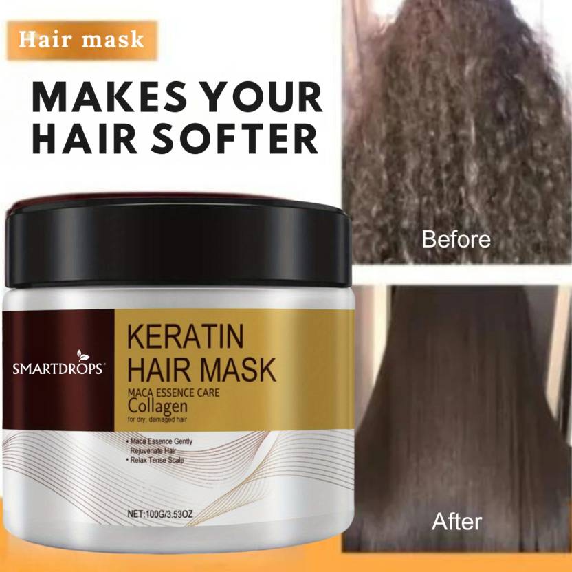 Keratin Hair Treatment Mask For Smooth & Shine Hair