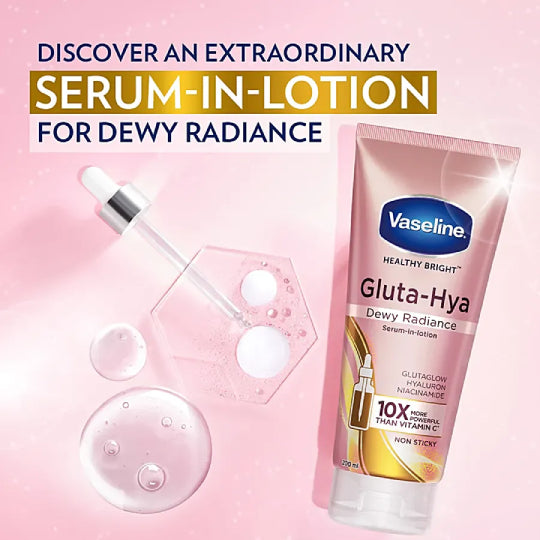 Vaseline Gluta-Hya Dewy Radiance, 200ml