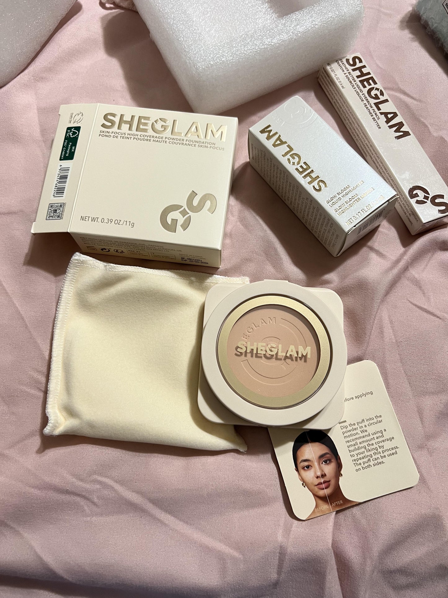 Sheglam Skin Focus Full Coverage Powder Foundation-Nude-Shade-03