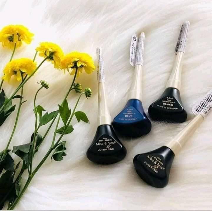(Black+Blue Combo Color)Miss & Mrs. Ultra-Fine Dipliner