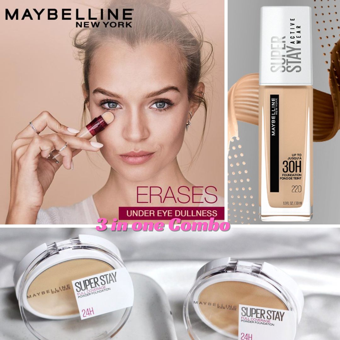 কম্বো প্যাক-Maybelline Super Stay All-in-One Combo