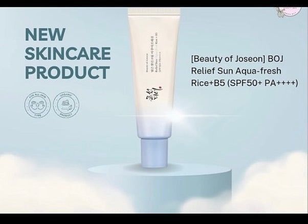 Beauty of Joseon Relief Sun Aqua-fresh : Rice + B5 50ml-Oily Skin
