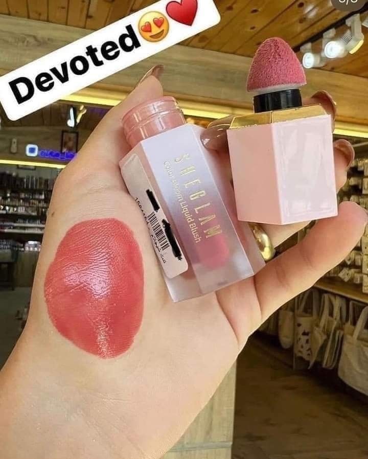 Sheglam Color Bloom Liquid blush-Devoted