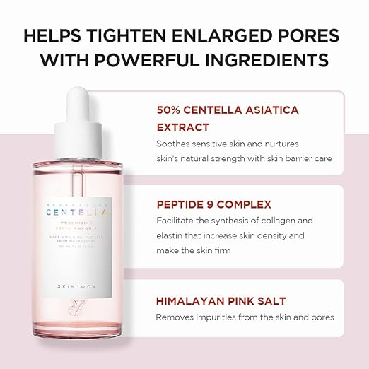 Korean Centella Asiatica Extract Moisturising-Poremizing Ampoule