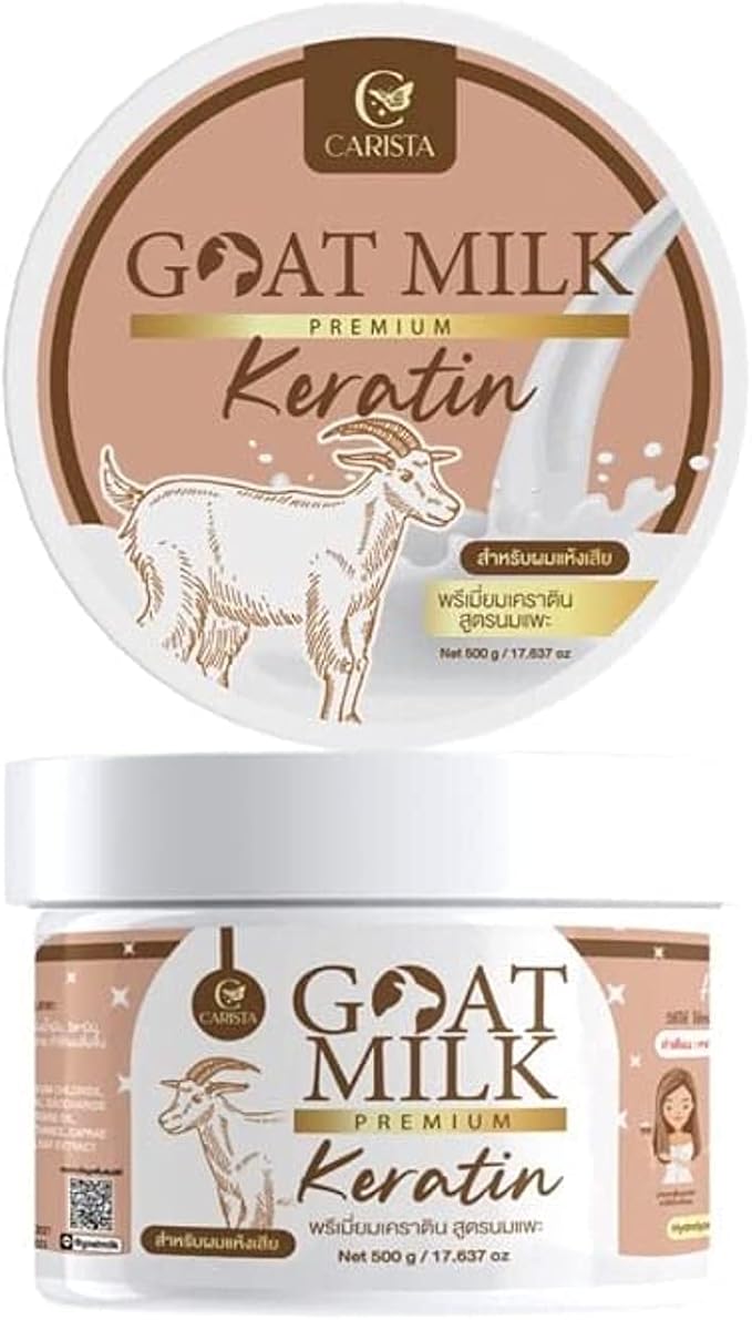 Goat Milk Premium Keratin Carista Shampoo – 500ml