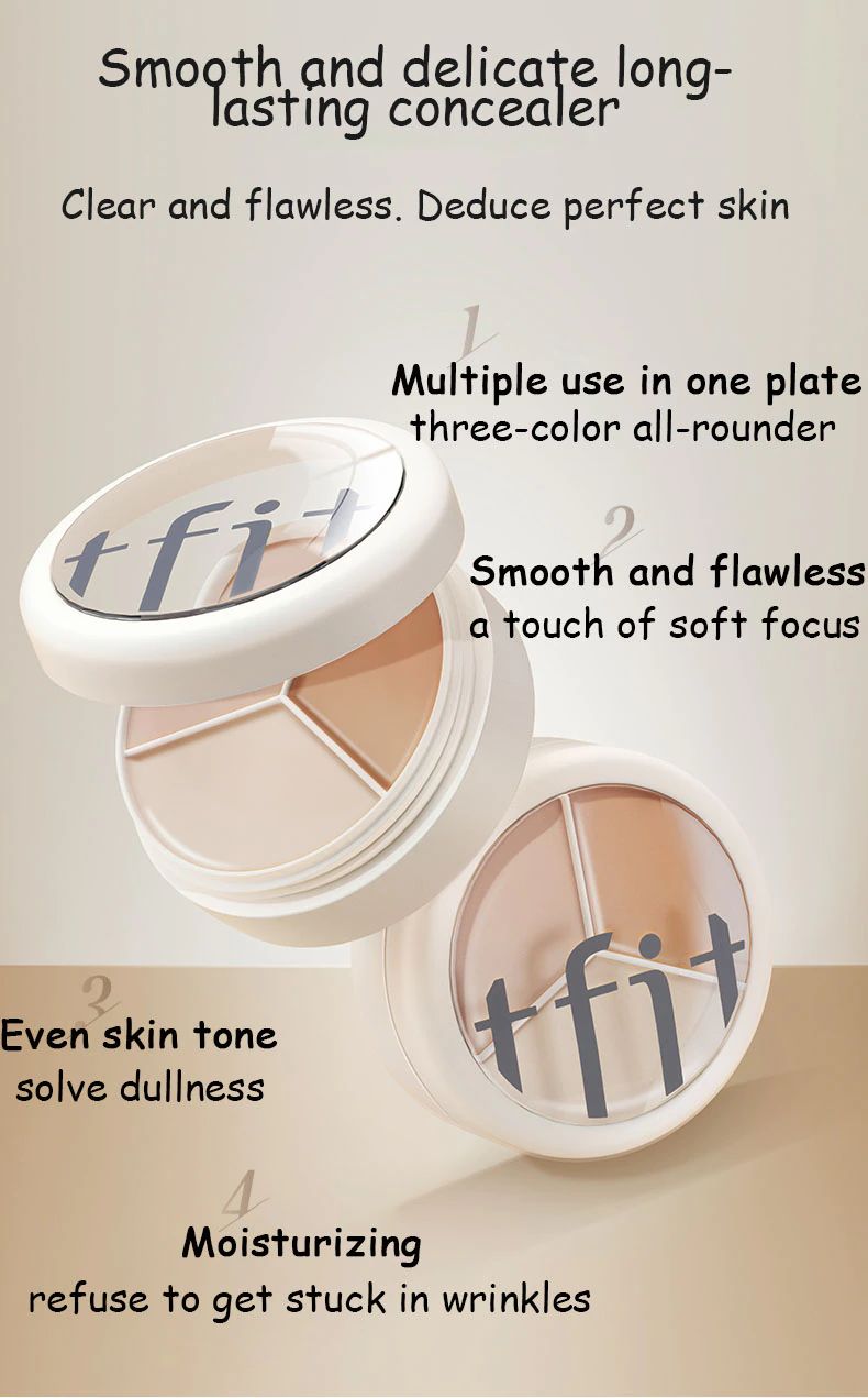 ২ পিসের সেট-TFIT Concealer Palette Professional Makeup