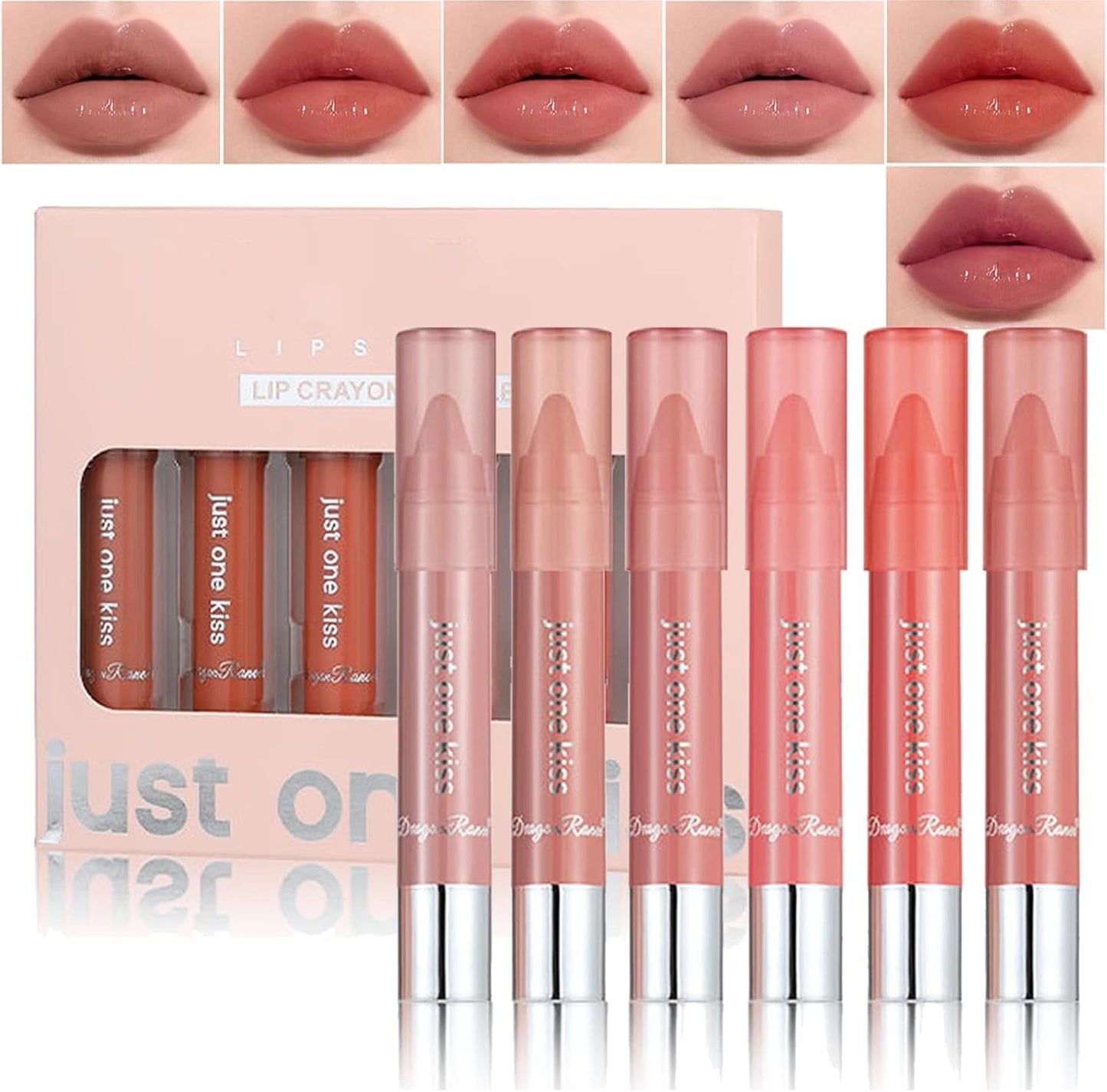 (৬পিচের সেট )Just kiss lipstick box