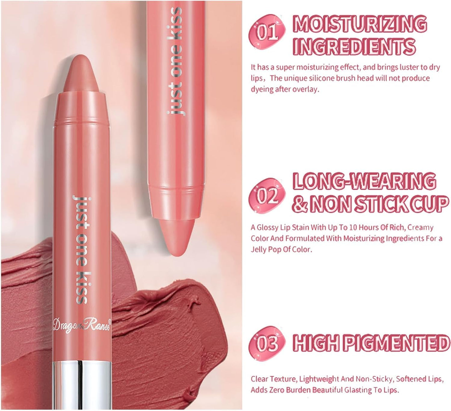 (৬পিচের সেট )Just kiss lipstick box