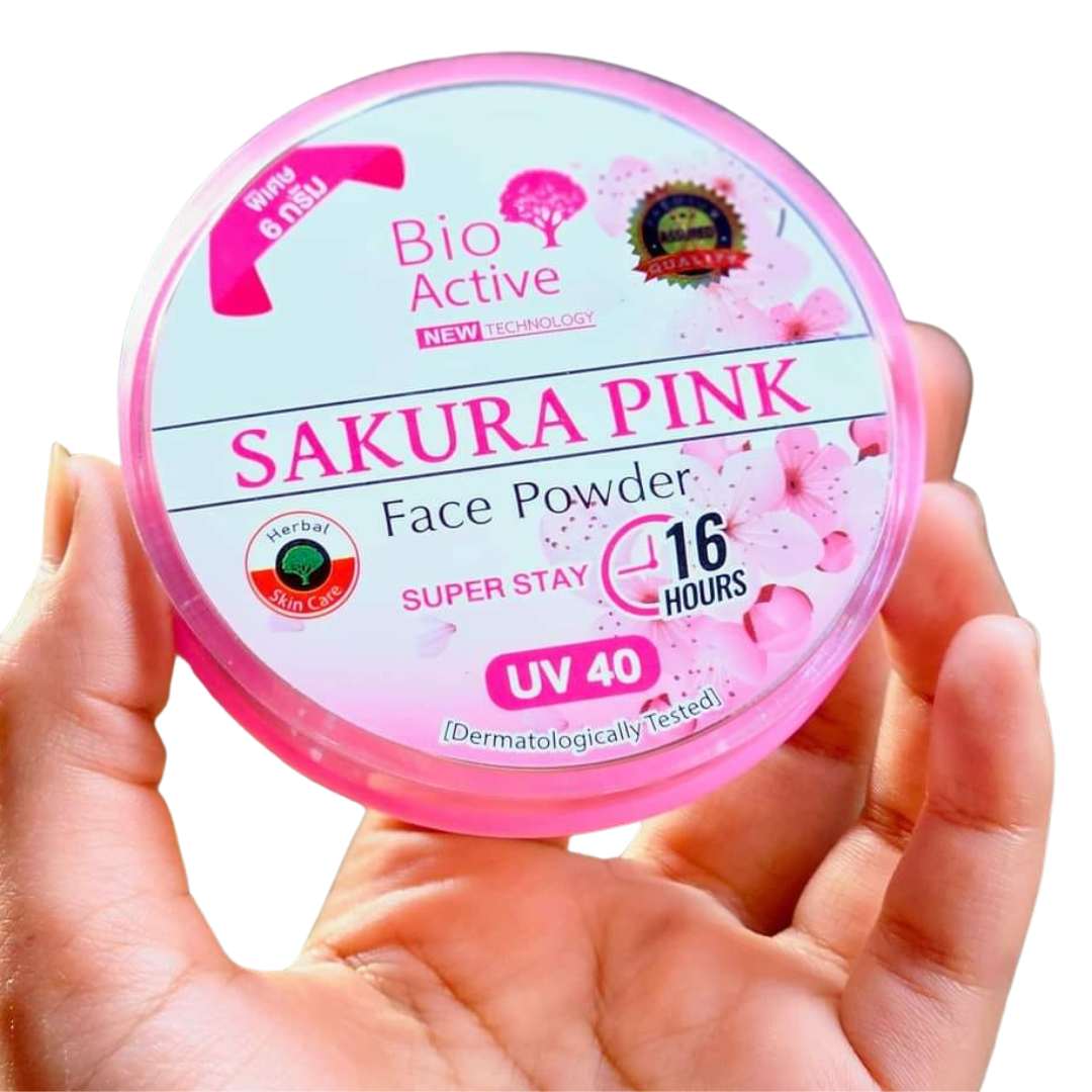 Bio Active Sakura White Face Powder-2 Shade Combo