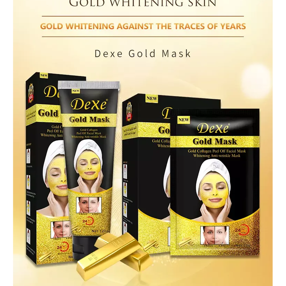 Dexe Gold Collagen Peel Off Mask