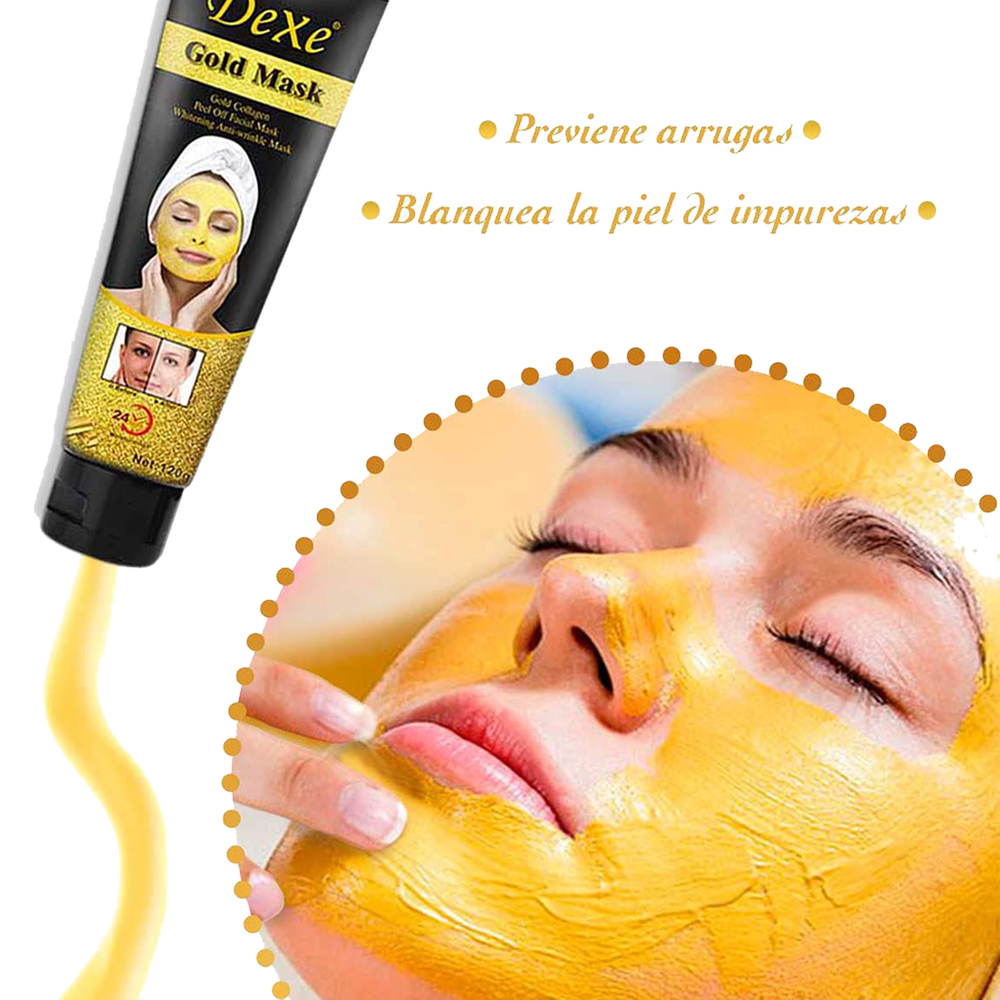 Dexe Gold Collagen Peel Off Mask