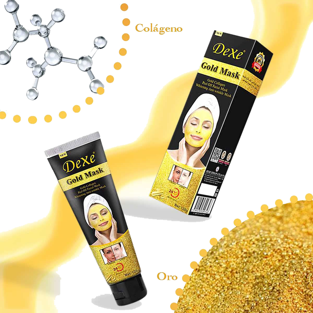 Dexe Gold Collagen Peel Off Mask