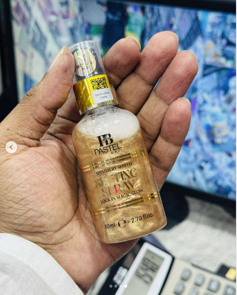 Pastel Beauty Shimmering Shield Setting Spray-𝟑 𝐂𝐨𝐥𝐨𝐫 𝐂𝐨𝐦𝐛𝐨