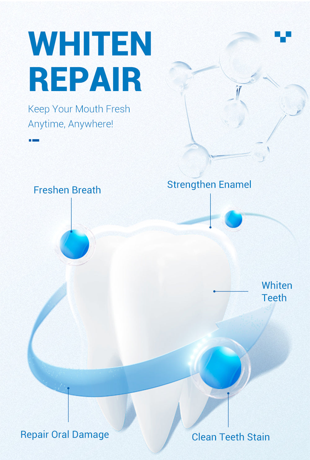 LANBENA Tooth-Cleaning Mousse Toothpaste