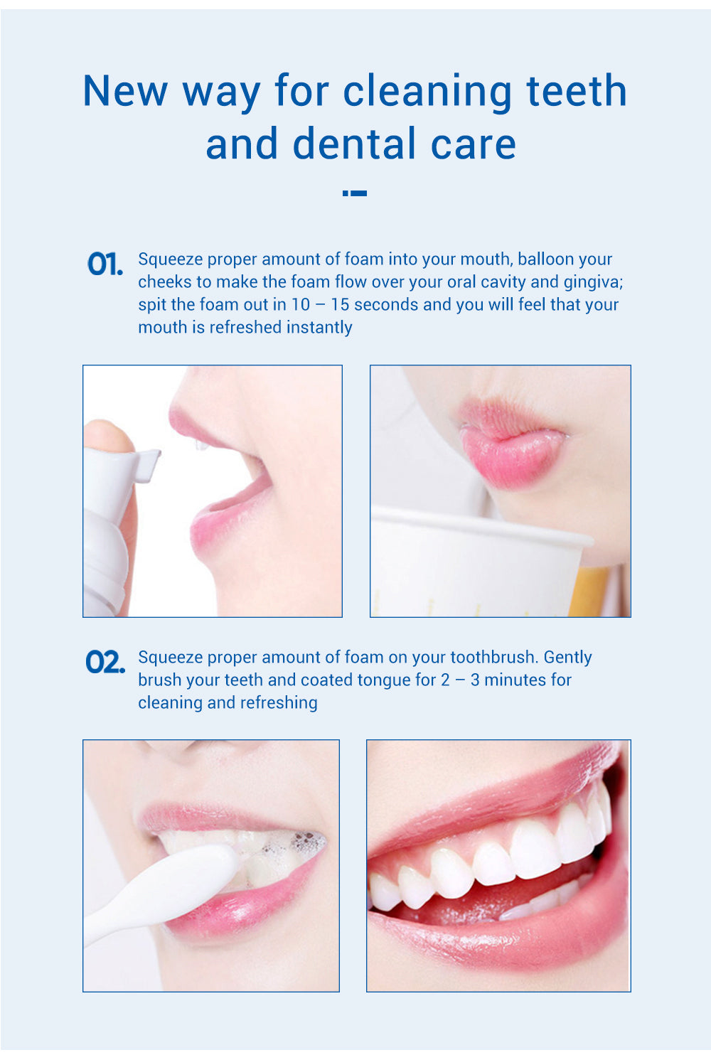 LANBENA Tooth-Cleaning Mousse Toothpaste