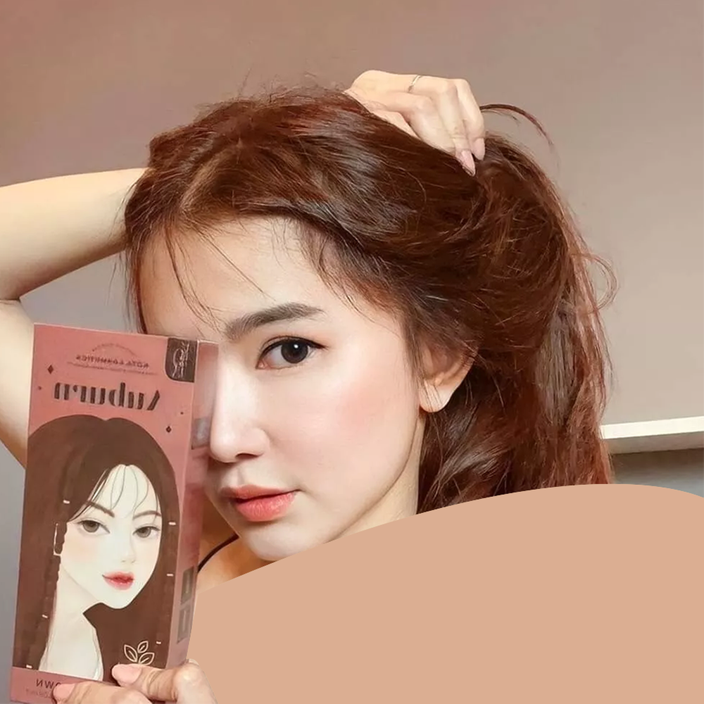 রেডিশ ব্রাউন-KOTA Hair Color Cream
