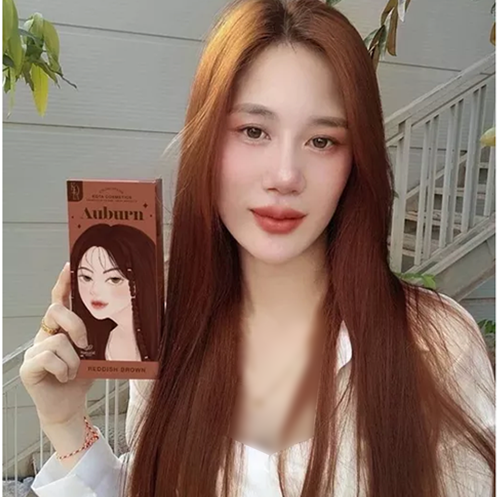 রেডিশ ব্রাউন-KOTA Hair Color Cream