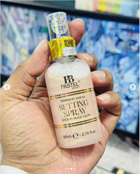 Pastel Beauty Shimmering Shield Setting Spray-𝟑 𝐂𝐨𝐥𝐨𝐫 𝐂𝐨𝐦𝐛𝐨