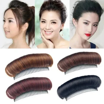 ২ পিচ ডার্কব্রাউন কালার-Invisible Fluffy Hairs Pad-2pcs-Dark Brown Color