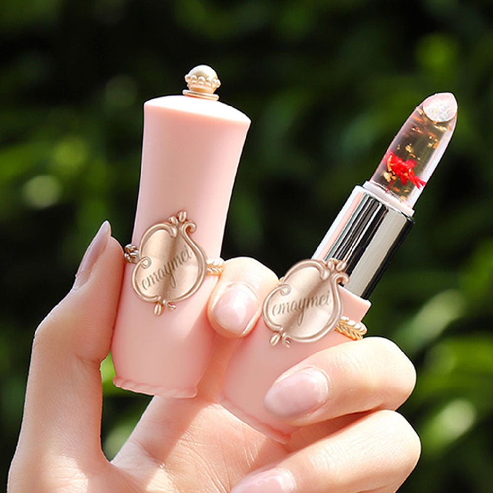 ( ৬ পিসের সেট ) Jelly Dried Flower Color Changing Lip Balm
