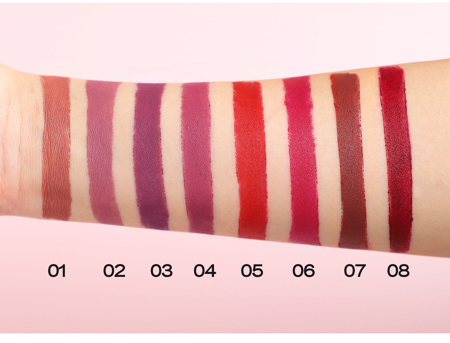 8 Colors Velvet Matte Lip Stick
