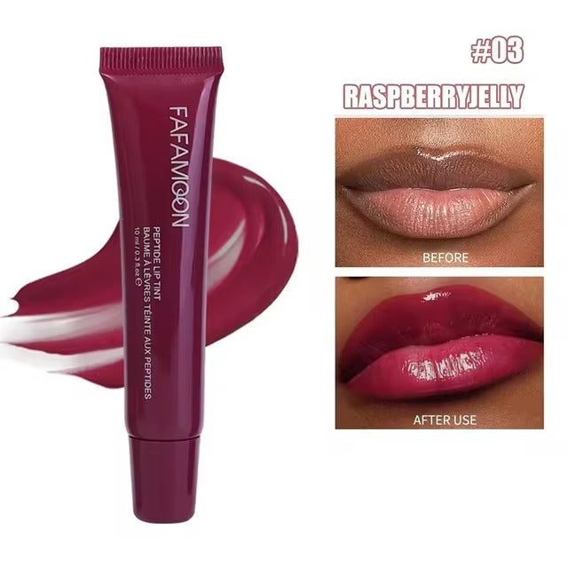১ পিস-(Color Shade-RASPBERRYJELLY)- Moisturizing Oil Mirror Lipstick Plumping Lip