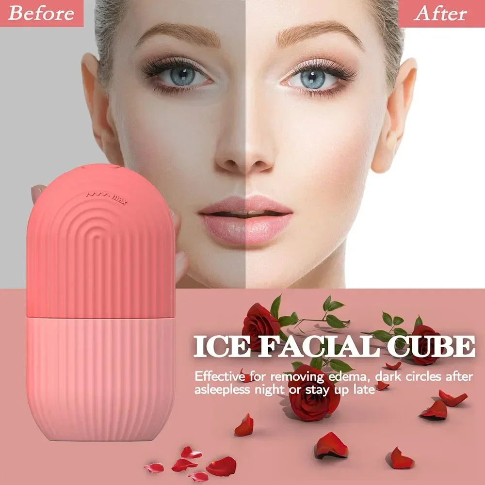 Ice Facial Silicone Roller-2 PCS