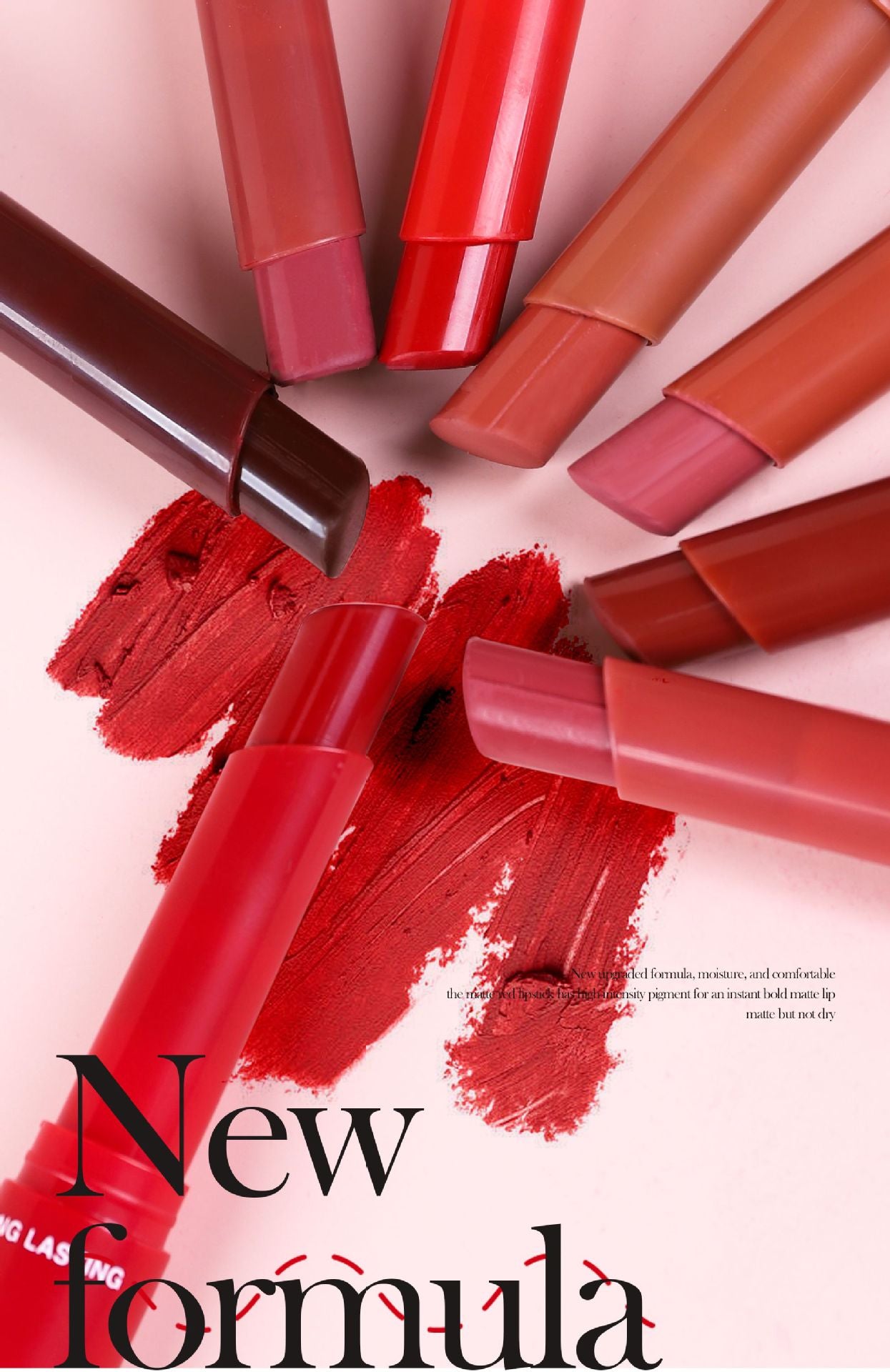 8 Colors Velvet Matte Lip Stick