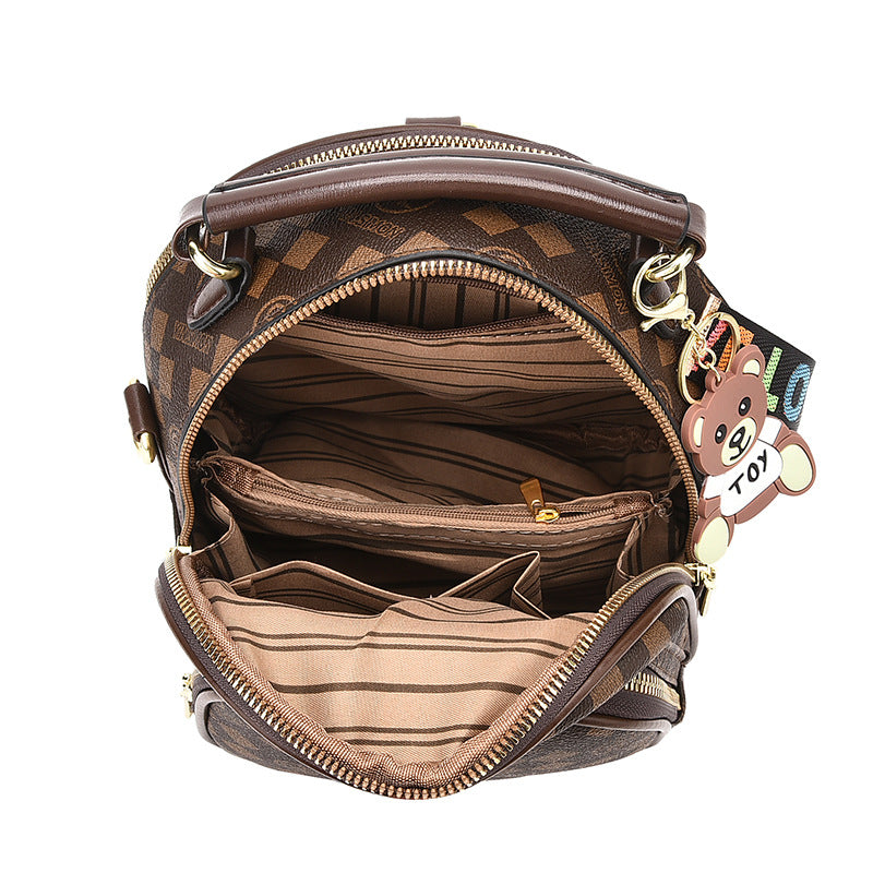 New Woman Shoulder Bag-Brown Color