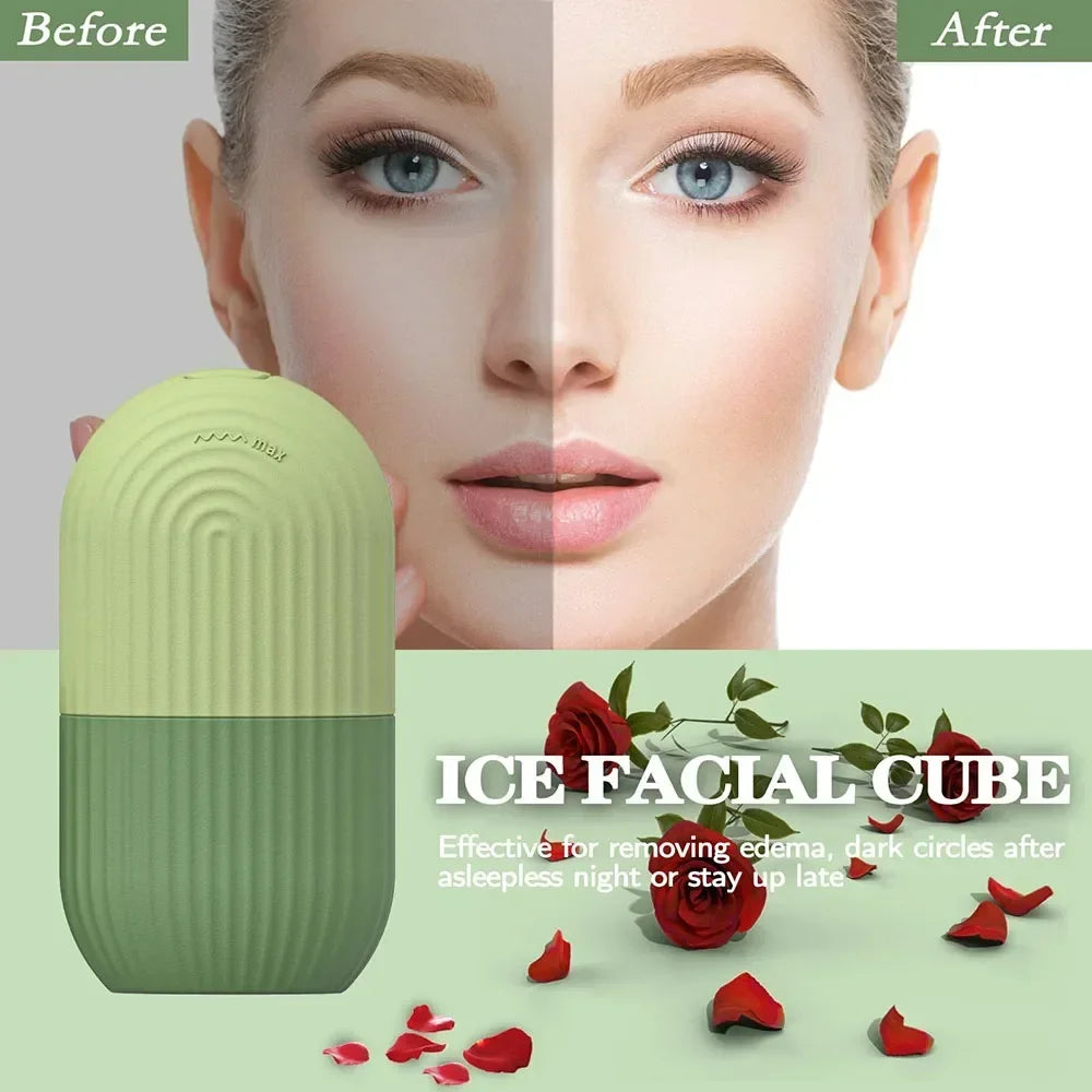 Ice Facial Silicone Roller-2 PCS