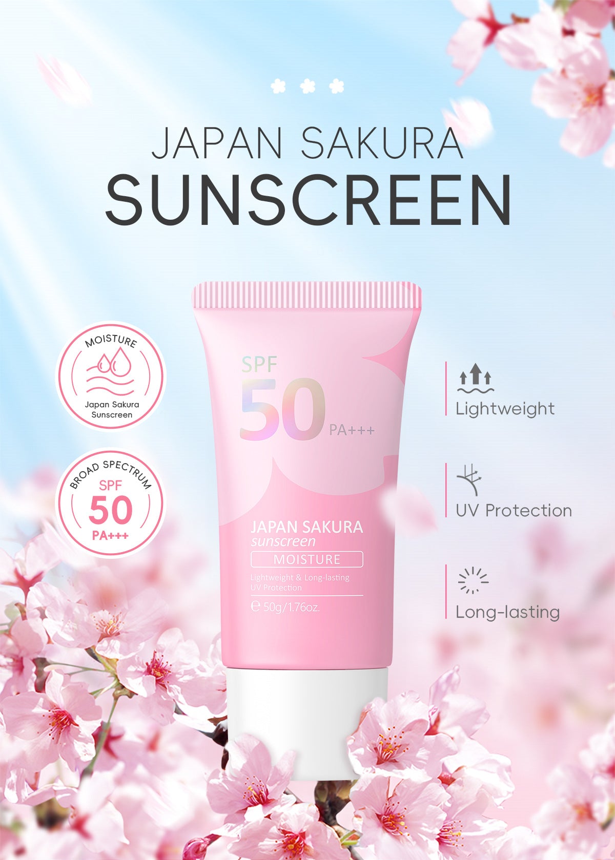 Japan-Sakura Sunscreen