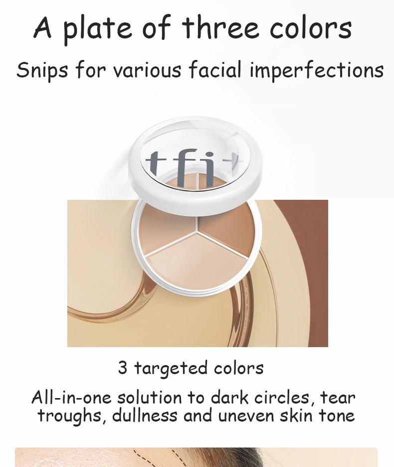 ২ পিসের সেট-TFIT Concealer Palette Professional Makeup