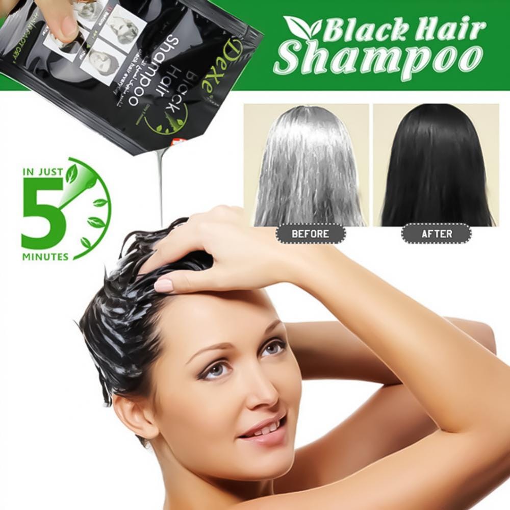 ( ২০০ML হার্বাল শেম্পু ) Dexe Fast Black Hair Shampoo