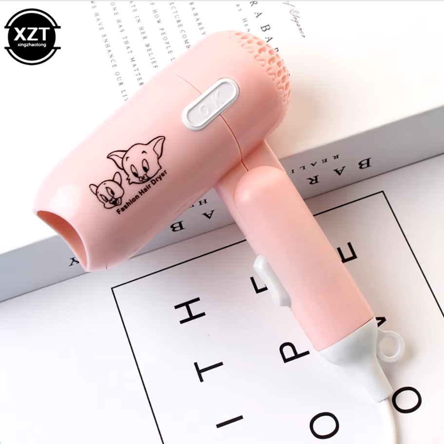 (পেস্ট কালার) Two-Speed Wind Mini Hair Dryer