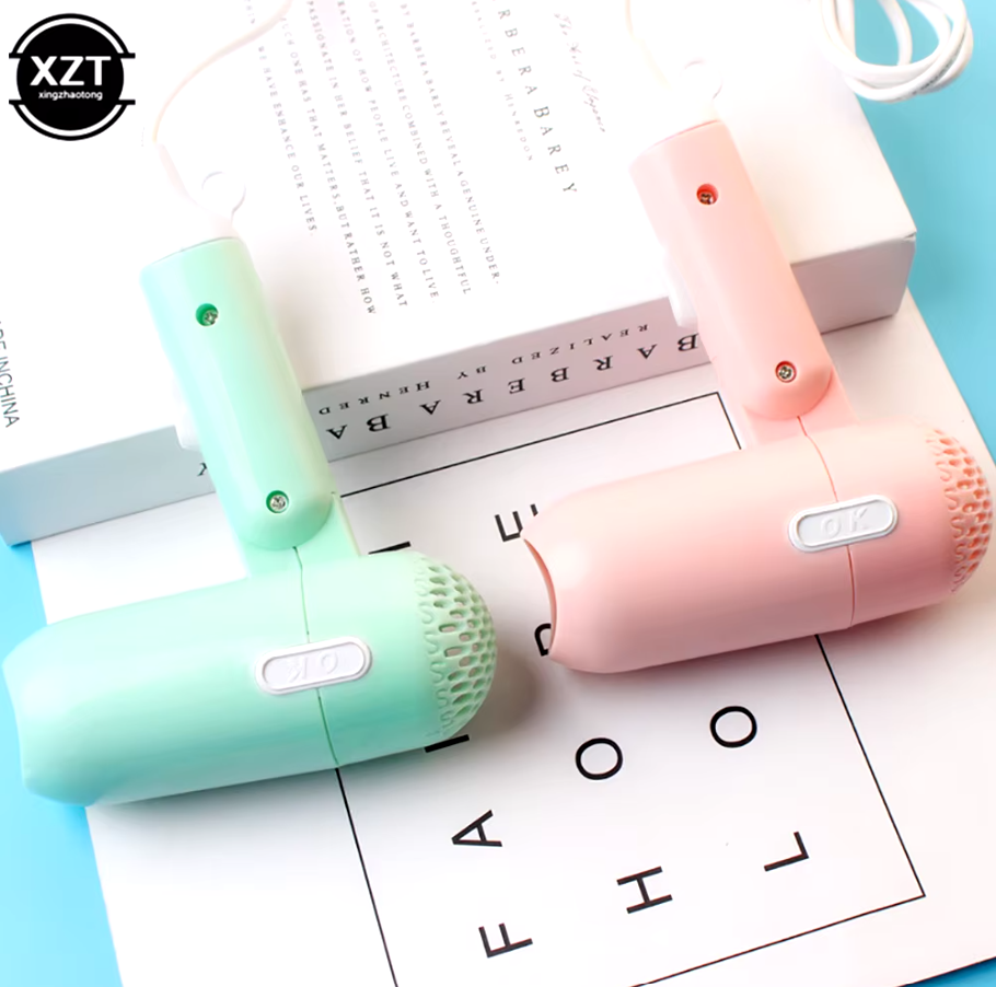 (পেস্ট কালার) Two-Speed Wind Mini Hair Dryer