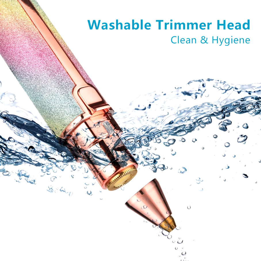 2 in 1 Rechargeable Electric Eyebrow Trimmer
