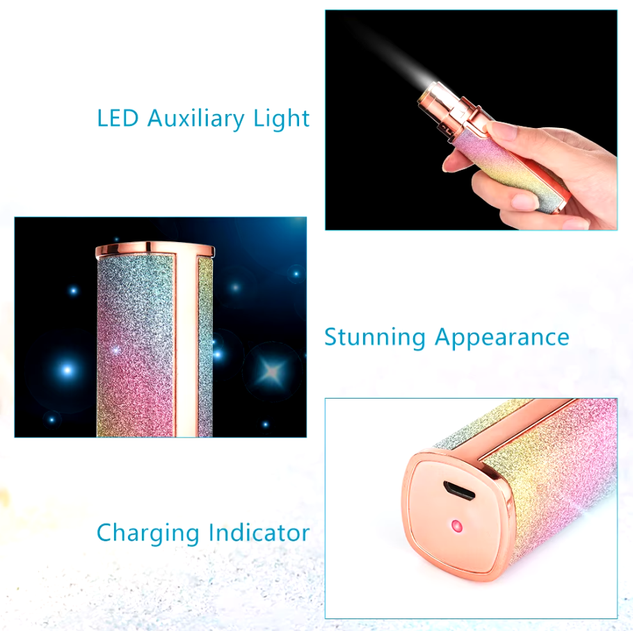 2 in 1 Rechargeable Electric Eyebrow Trimmer