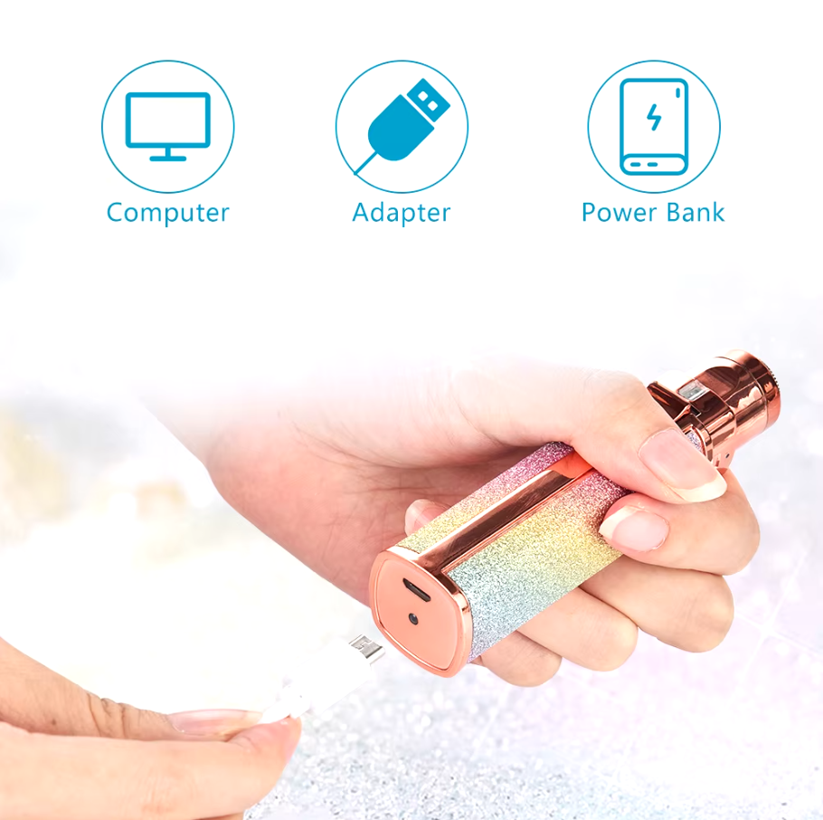 2 in 1 Rechargeable Electric Eyebrow Trimmer