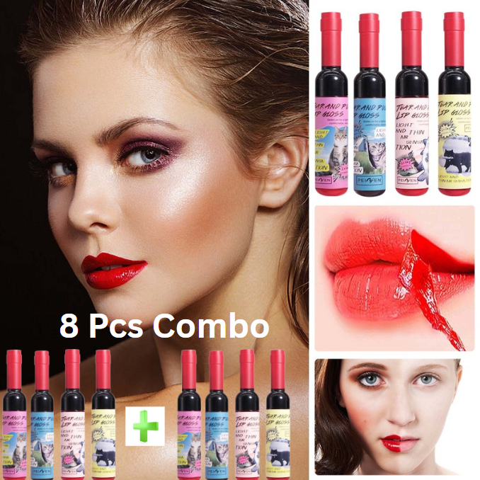 Wine Lip Tint-8 pcs set