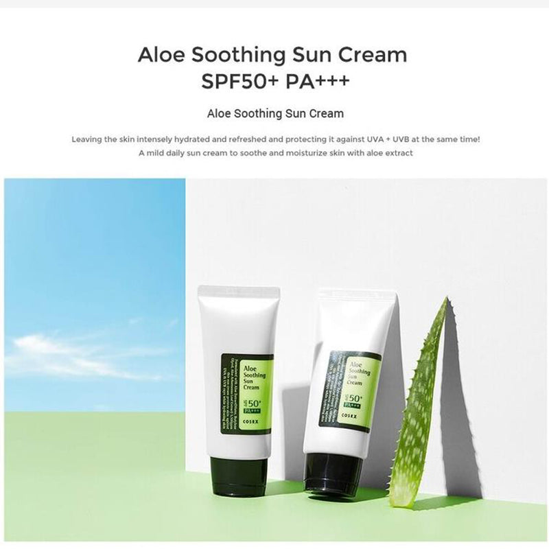 COSRX Aloe Soothing Sun Cream SPF50+ PA+++