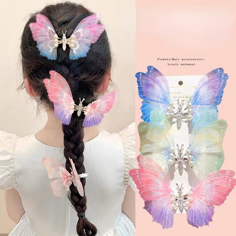 Butterfly Hair Clip-6 pcs