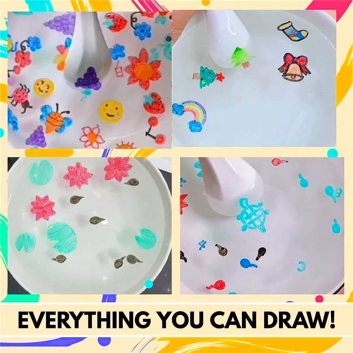 Water Floating Pens-12 pcs
