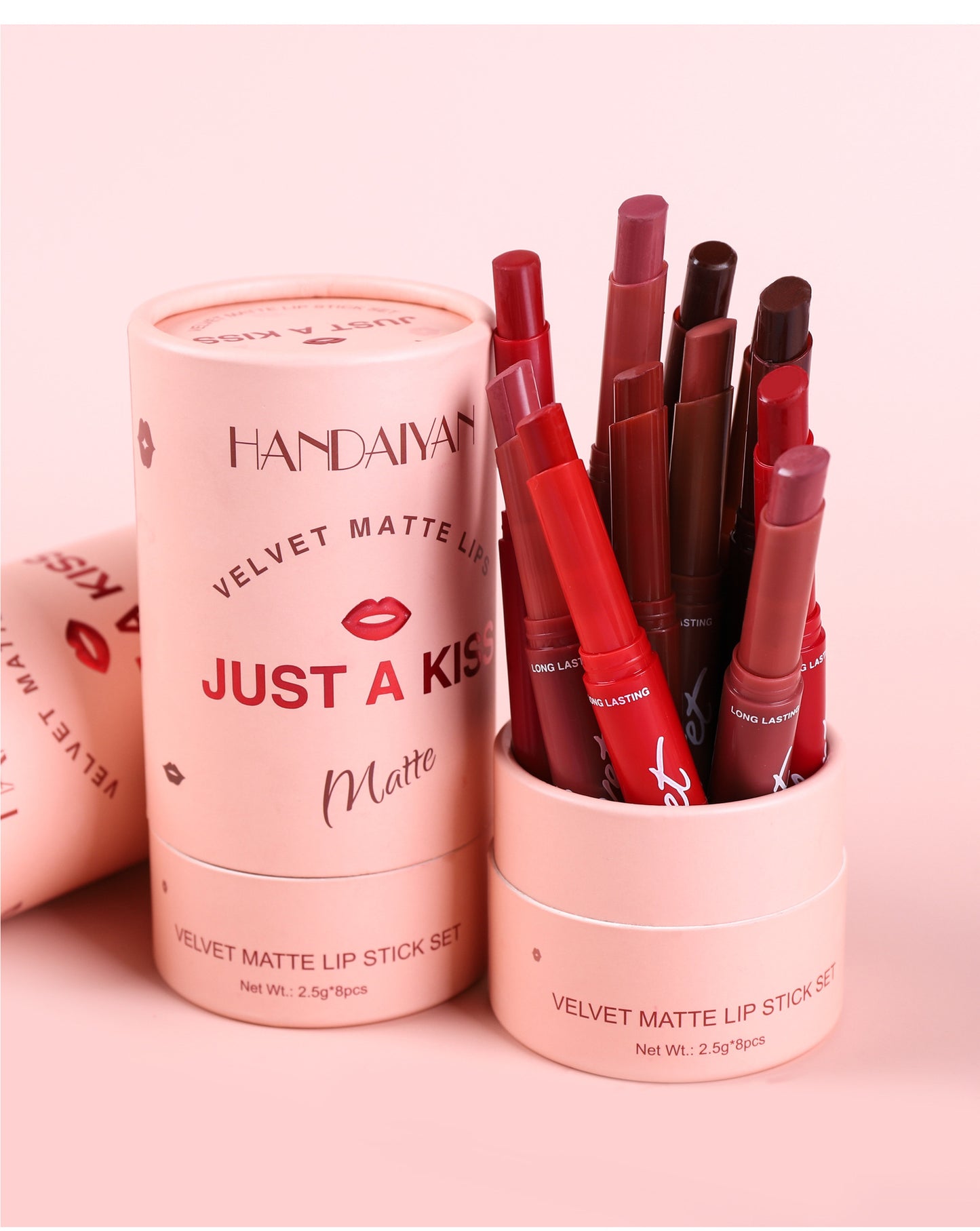 8 Colors Velvet Matte Lip Stick