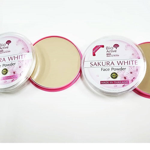 Bio Active Sakura White Face Powder-2 Shade Combo