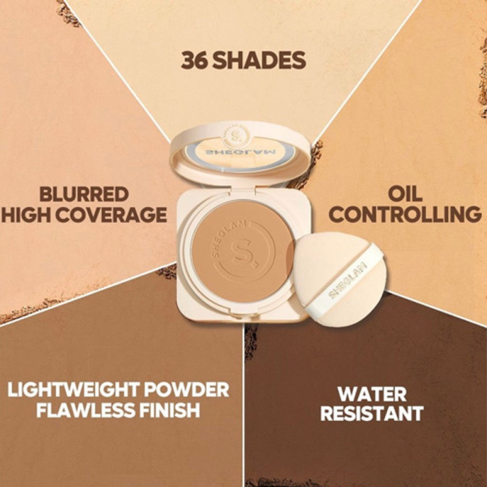 Sheglam Skin Focus Full Coverage Powder Foundation-Nude-Shade-03