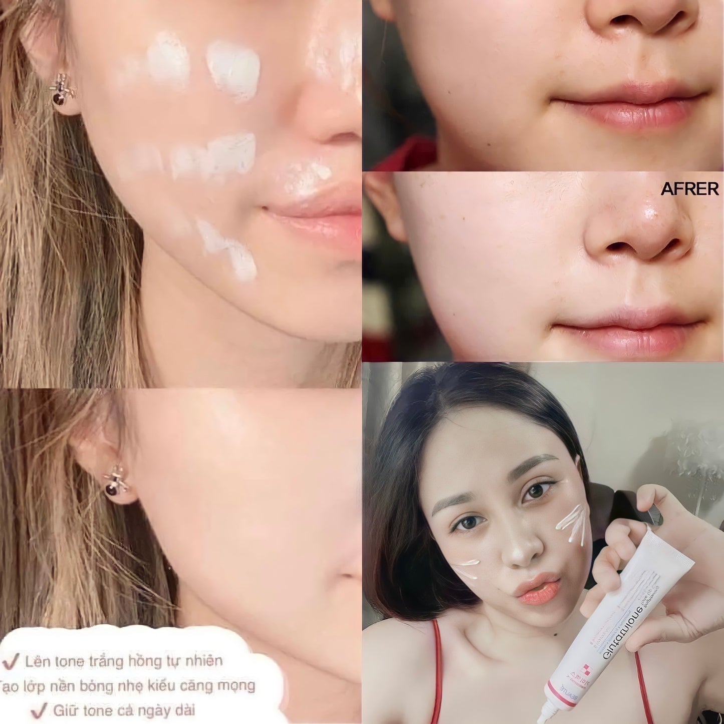 Korean Glutathione Brightening Tone Up Cream