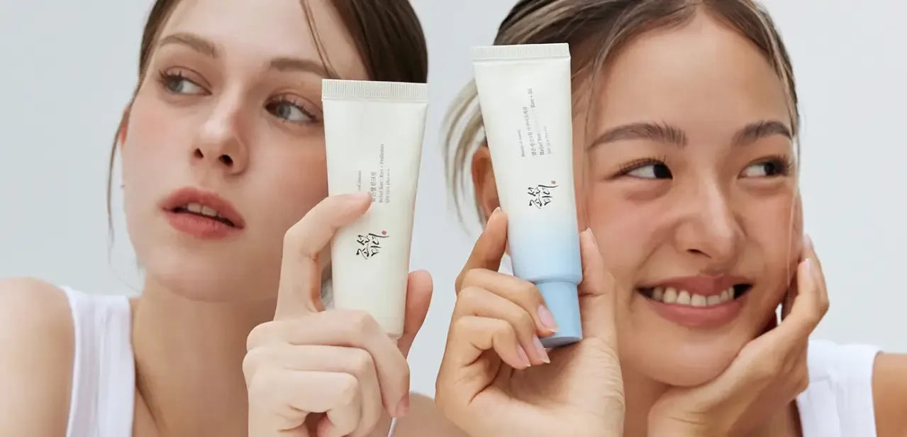Beauty of joseon Relief Sun : Rice + Probiotics 50ml-Dry Skin+Oily Skin Combo