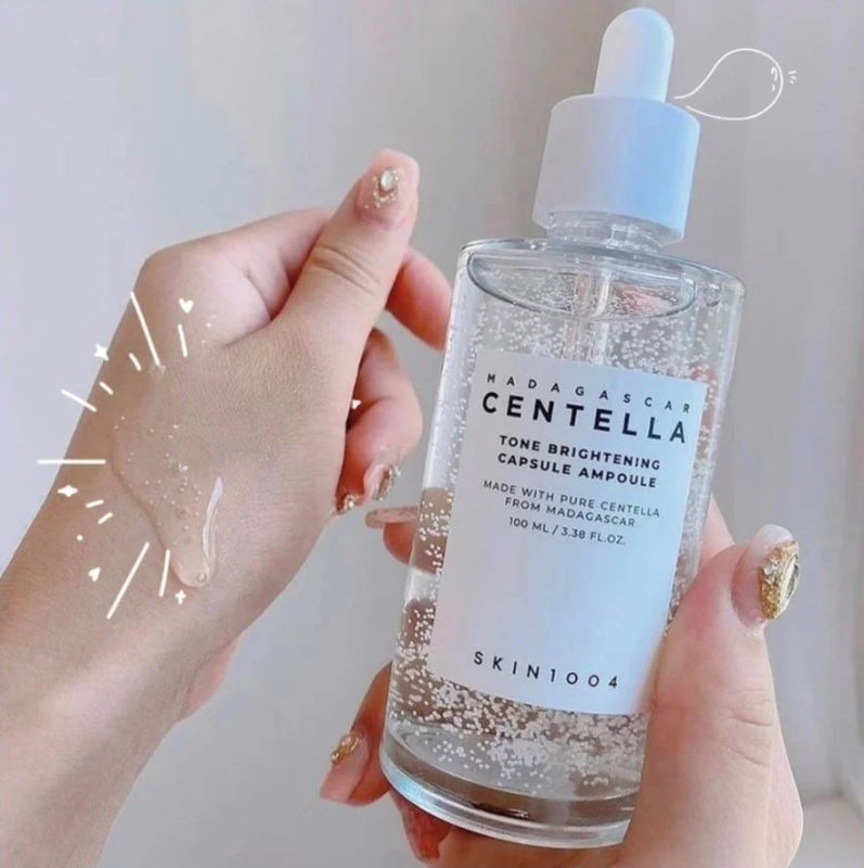 Korean Centella Asiatica Extract Moisturising-Tone Brightening Ampoule