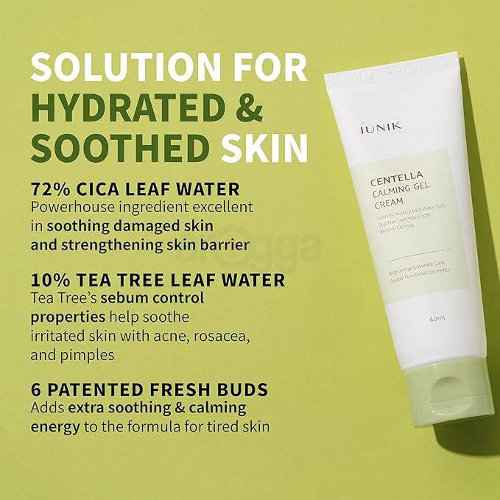 Offar-2 pcs-iUNIK Centella Calming Gel Cream