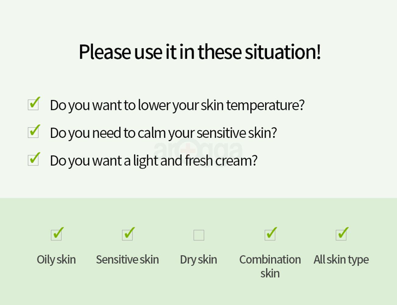 Offar-2 pcs-iUNIK Centella Calming Gel Cream